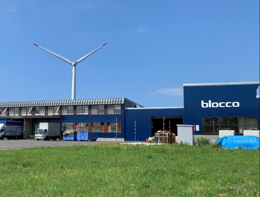 オーダーソファblocco石狩店(北海道)/石狩工場の外観