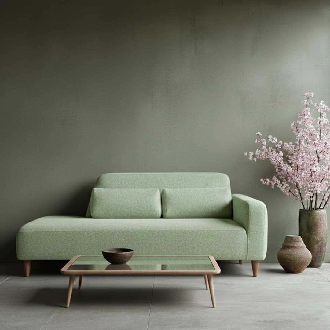 街ノ停留所1F店舗内にあるbloccoソファ