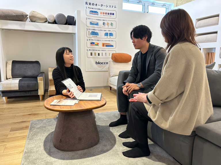 オーダーソファブランドblocco旭川店の魅力とは